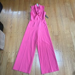 Pink interview jumpsuit